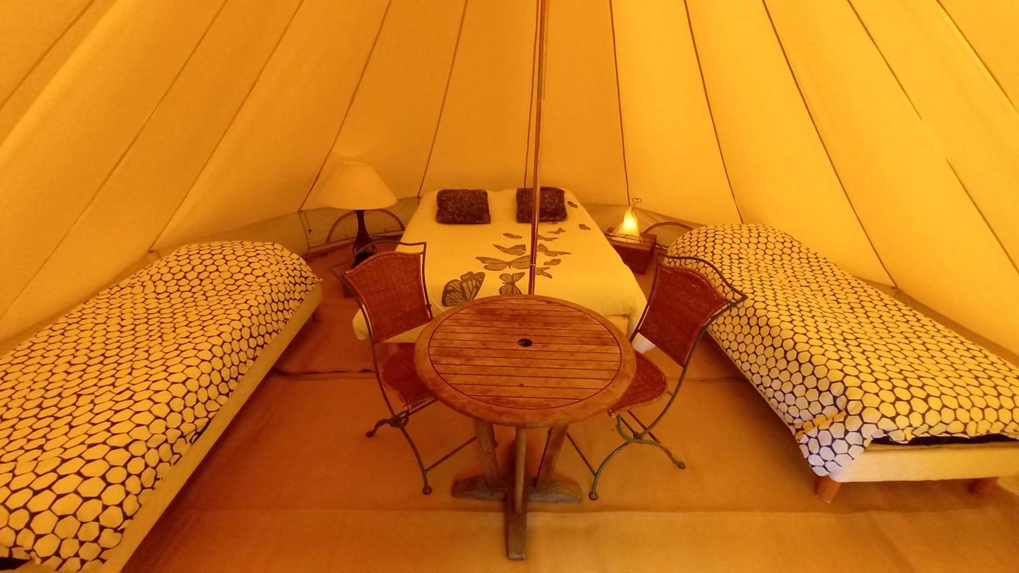 Tente Insolite En Pleine Nature Luxury tent Treduder